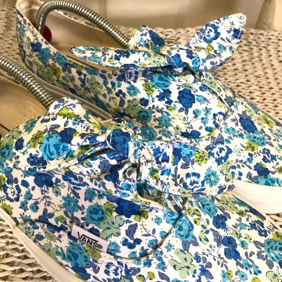 Vans Authentic Knotted Blue Ditsy Floral - Picture 5 of 16
